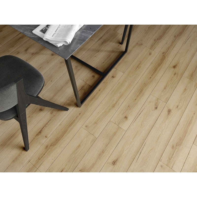 Mexen Sun Valley panouri vinilice 1240 x 182 mm SPC 6,5 mm, substrat IXPE 1,5 mm, 4 V-Fuga, Stejar - F1006-1240-182-505-4V1-01