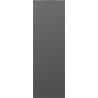 Mexen Flat VS20S fűtőtest 1400 x 600 mm, alsó középső csatlakozás, 1068 W, antracit - W6VS20S-140-060-66