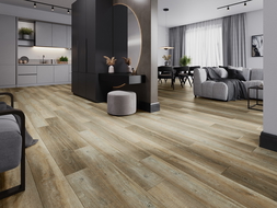 Mexen Cortland PVC panelek 1240 x 182 mm SPC 6,5 mm, IXPE 1,5 mm alátéttel, 4 V-Fuga, Tölgy - F1008-1240-182-505-4V1-01
