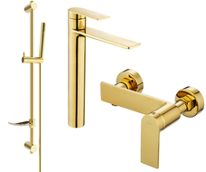 Mexen Zero DF70 zuhanykészlet, arany - 71114DF70-50