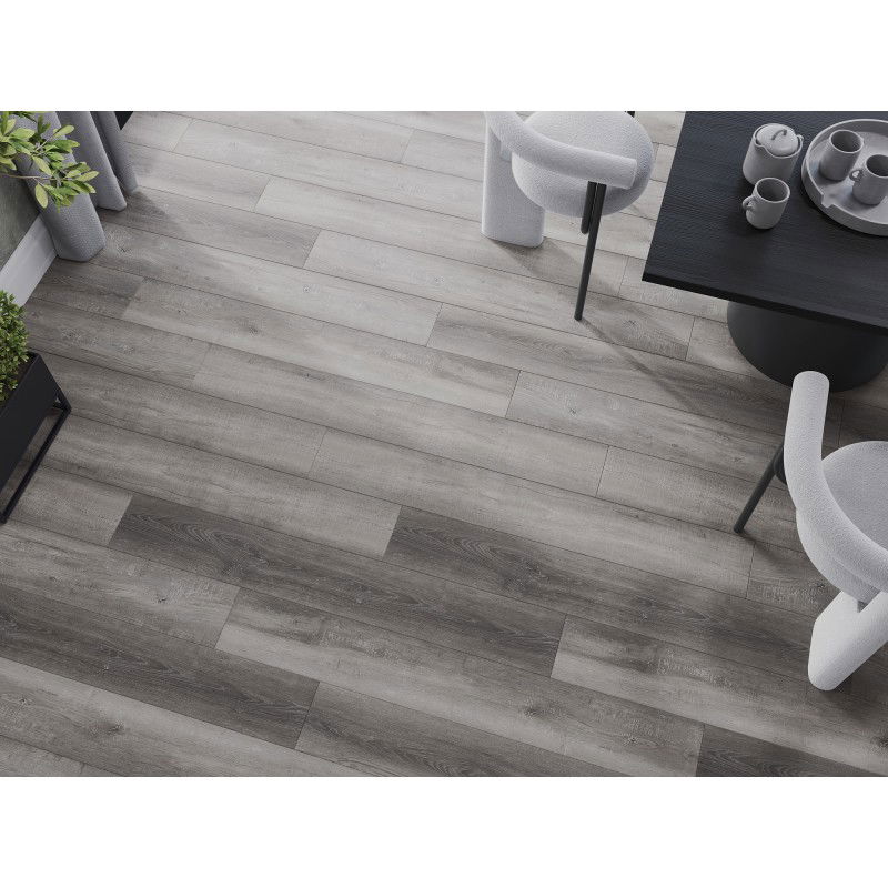 Mexen El Monte panouri din vinil 1240 x 182 mm SPC 6,5 mm, substrat IXPE 1,5 mm, 4 V-Fugă, Stejar - F1011-1240-182-505-4V1-01