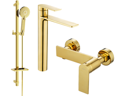 Mexen Zero DQ40 set de duș, auriu - 71114DQ40-50