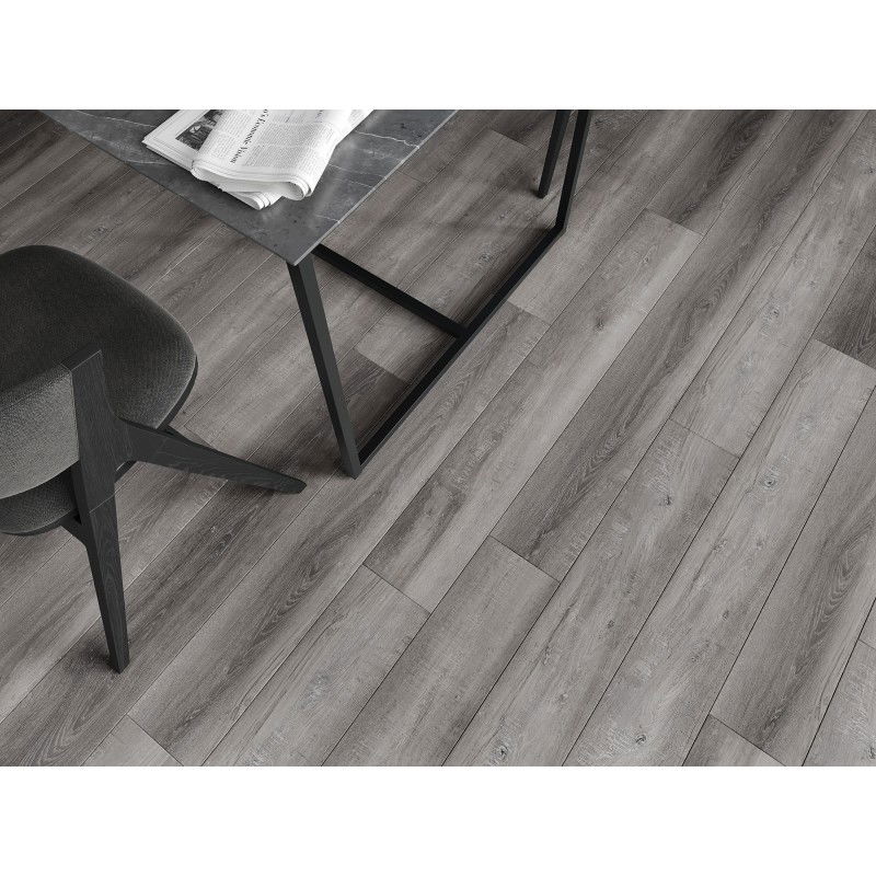 Mexen El Monte vinil panelek 1240 x 182 mm SPC 6,5 mm, IXPE alátét 1,5 mm, 4 V-fuga, Tölgy - F1011-1240-182-505-4V1-01