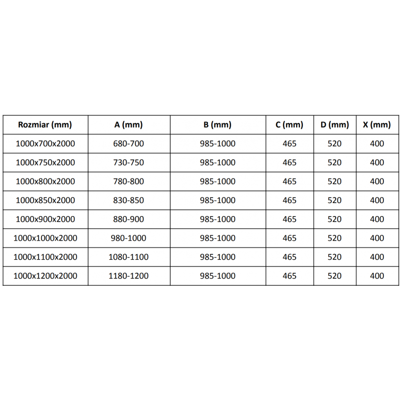 Mexen Velar L cabina de duș glisantă 100 x 120 cm, mat, aur roz - 871-100-120-33-60