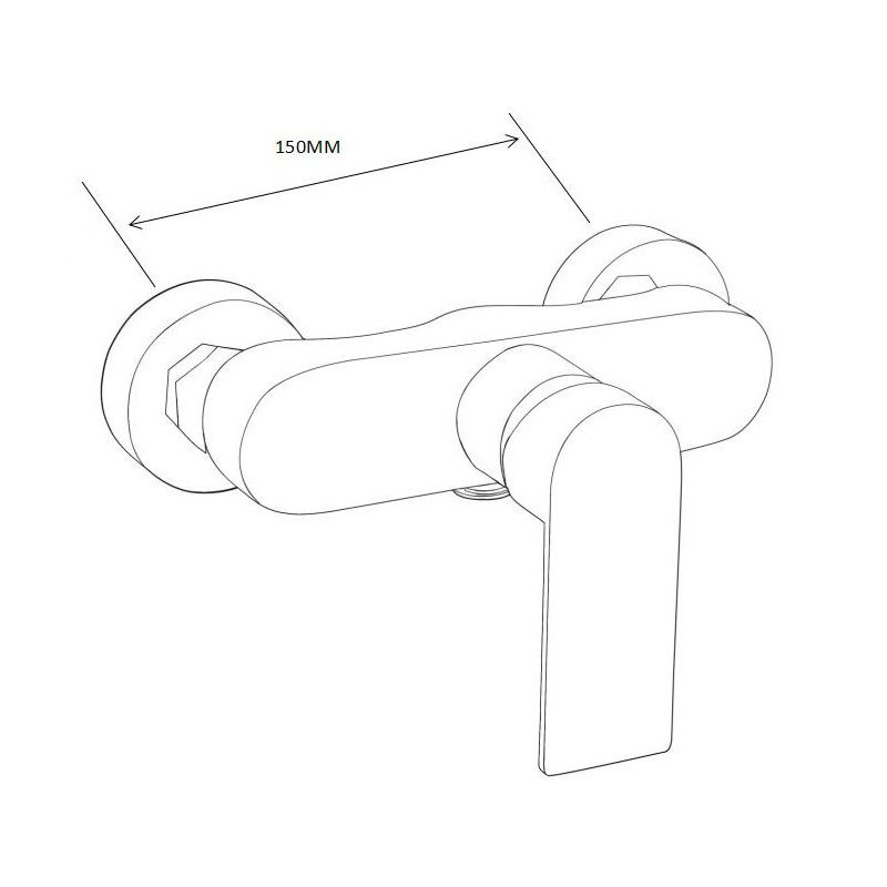 Mexen Royo DF05 zuhanykészlet, fekete - 72204DF05-70