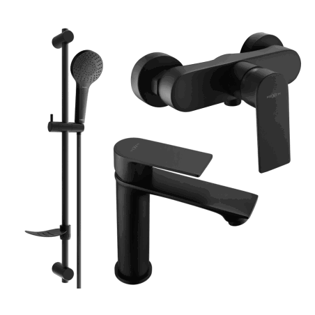 Mexen Royo DF05 set de duș, negru - 72204DF05-70