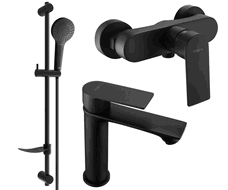 Mexen Royo DF05 set de duș, negru - 72204DF05-70
