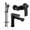 Mexen Royo Set de duș DQ45, negru - 72204DQ45-70