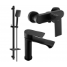 Mexen Royo Set de duș DQ62, negru - 72204DQ62-70