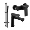 Mexen Royo Set de duș DQ72, negru - 72204DQ72-70