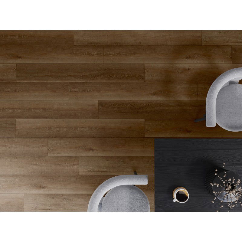 Mexen Queen Creek panouri vinilice 1240 x 182 mm SPC 6,5 mm, suport IXPE 1,5 mm, 4 V-Fuga, Stejar - F1013-1240-182-505-4V1-01