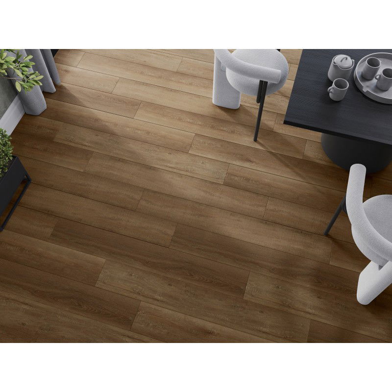 Mexen Queen Creek panouri vinilice 1240 x 182 mm SPC 6,5 mm, suport IXPE 1,5 mm, 4 V-Fuga, Stejar - F1013-1240-182-505-4V1-01