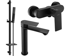 Mexen Royo DQ72 set de duș, negru - 72214DQ72-70