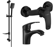 Mexen Fabia DF62 set de duș, negru - 746504DF62-70