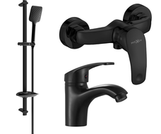 Mexen Fabia DB62 zuhanykészlet, fekete - 746504DB62-70