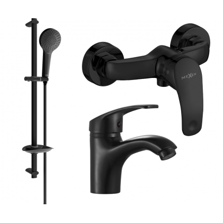 Mexen Fabia DB05 set de duș, negru - 746504DB05-70