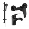 Set de duș Mexen Fabia DB05, negru - 746504DB05-70