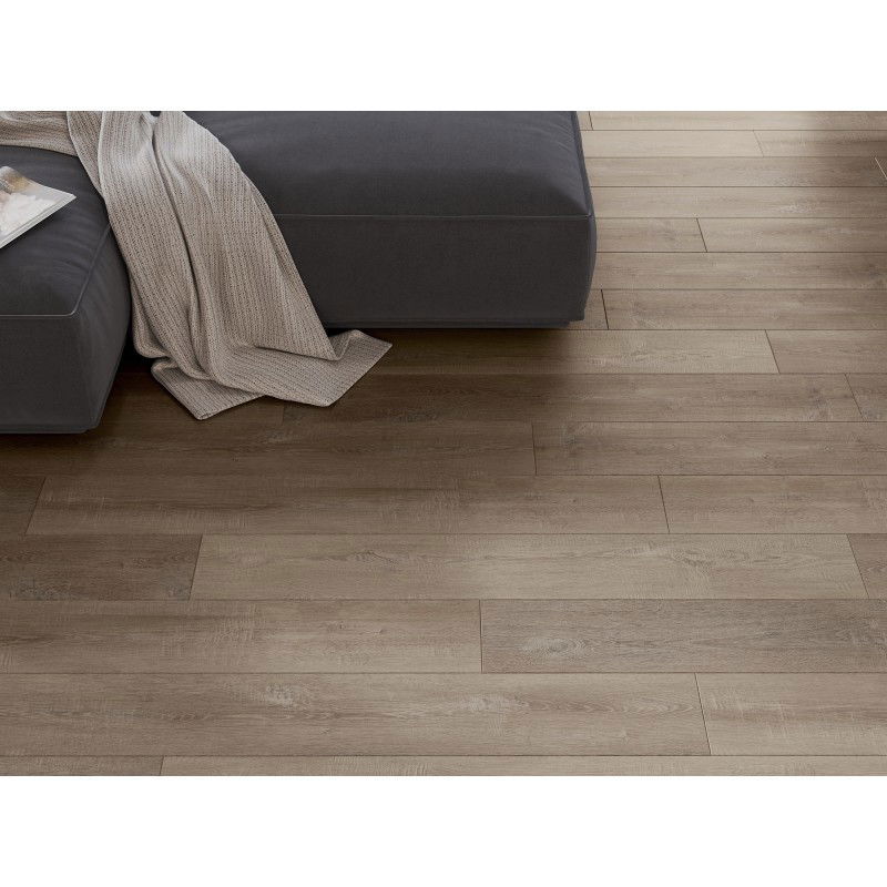 Mexen Windsor 1240 x 182 mm-es vinil panelek SPC 6,5 mm, IXPE 1,5 mm alátét, 4 V-fuga, Tölgy - F1016-1240-182-505-4V1-01