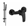 Mexen Fabia DB72 baterie de duș cu set de duș, negru - 74654DB72-70
