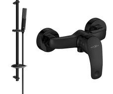 Mexen Fabia DB72 zuhanycsaptelep zuhanyszettel, fekete - 74654DB72-70