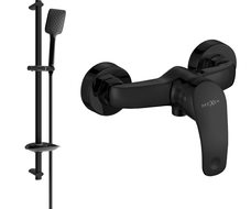 Mexen Fabia DB62 baterie de duș cu set de duș, negru- 74654DB62-70