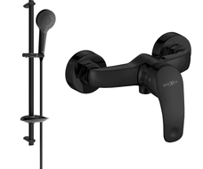 Mexen Fabia DB05 zuhany csaptelep zuhany készlettel, fekete - 74654DB05-70