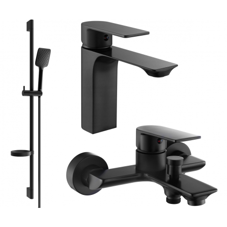 Mexen Alexa DS62 set baie, negru - 71203DS62-70