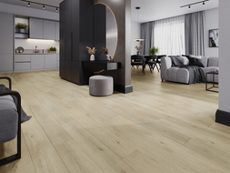 Mexen Calera vinyl panelek 1240 x 182 mm SPC 6,5 mm, IXPE 1,5 mm alátétek, 4 V-Fuga, Dąb - F1020-1240-182-505-4V1-01