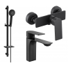 Mexen Alexa DQ40 set de duș, negru - 71204DQ40-70