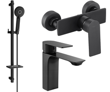 Mexen Alexa DQ40 set de duș, negru - 71204DQ40-70