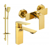 Mexen Alexa Set de duș DQ62, auriu - 71204DQ62-50