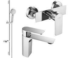 Mexen Alexa DS40 set de duș, Crom - 71204DS40-00
