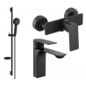 Mexen Alexa DS40 set duș, negru - 71204DS40-70