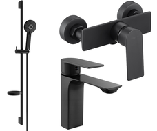Mexen Alexa Set de duș DS40, negru - 71204DS40-70