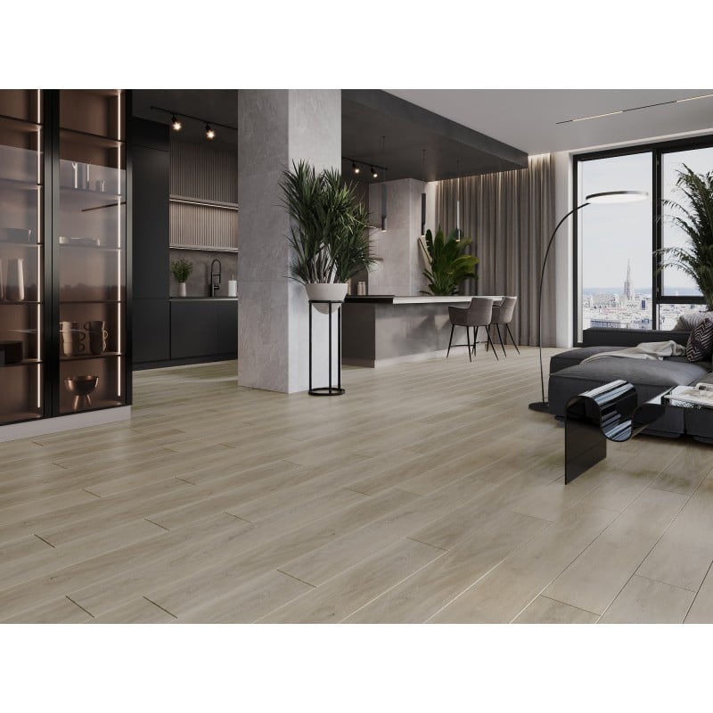 Mexen Parkland panouri vinilice 1240 x 182 mm SPC 6,5 mm, suport IXPE 1,5 mm, 4 V-Fugă, Stejar - F1024-1240-182-505-4V1-01