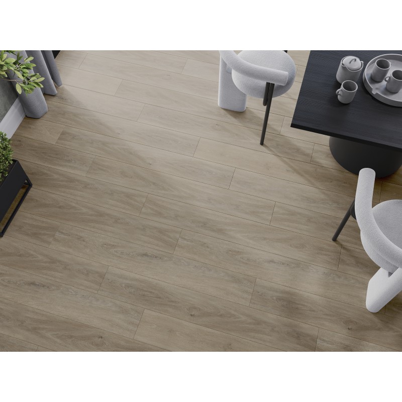 Mexen Parkland vinil panelek 1240 x 182 mm SPC 6,5 mm, IXPE alátét 1,5 mm, 4 V-fuga, tölgy - F1024-1240-182-505-4V1-01