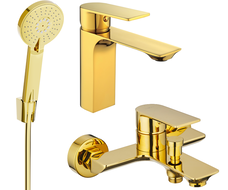 Mexen Alexa Set de cadă R40, auriu - 71203R40-50