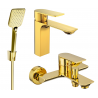 Mexen Alexa R62 set de baie, auriu - 71203R62-50