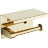 Mexen suport pentru hârtie cu raft, auriu - 701197-50