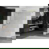 Mexen Kioto perete duș Walk-in 70 x 200 cm, transparent 8 mm, aurii periat - 800-070-101-55-00