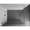 Mexen Kioto perete de duș Walk-in 100 x 200 cm, transparent 8 mm, cupru periat - 800-100-101-65-00