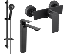Mexen Alexa DQ40 set de duș, negru - 71214DQ40-70