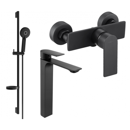 Mexen Alexa DS40 set de duș, negru - 71214DS40-70