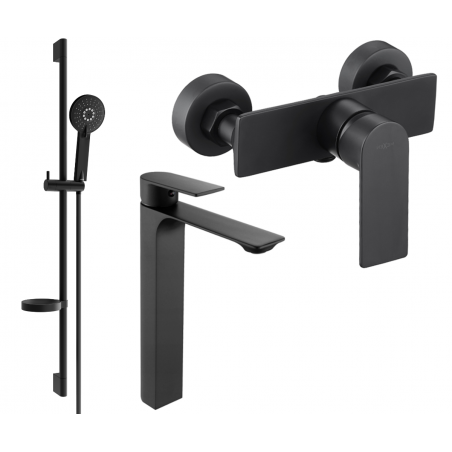 Mexen Alexa Set de duș DS40, negru - 71214DS40-70