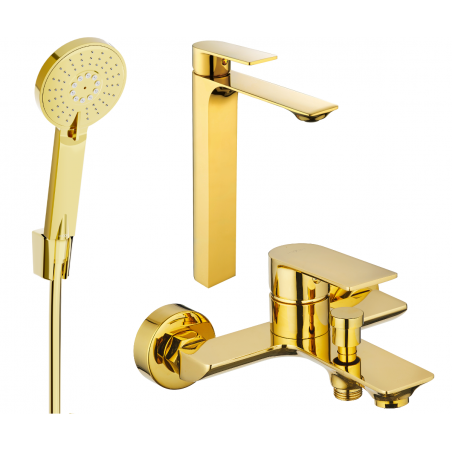 Mexen Alexa R40 set cadă, auriu - 71213R40-50