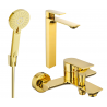 Mexen Alexa R40 set cadă, Aurie - 71213R40-50