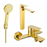 Mexen Alexa R40 set cadă, auriu - 71213R40-50