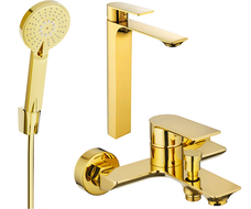 Mexen Alexa R40 set cadă, auriu - 71213R40-50