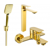 Mexen Alexa R62 set de baie, auriu - 71213R62-50