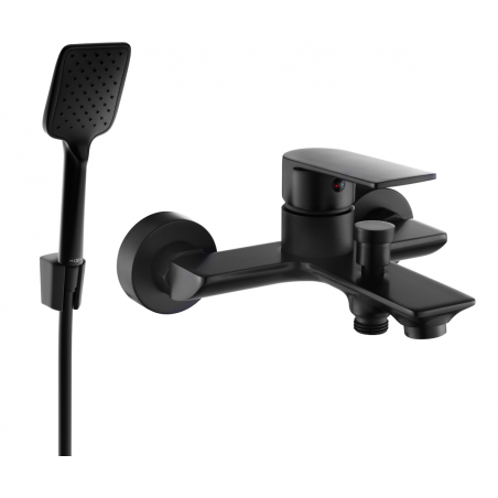 Mexen Alexa R62 baterie pentru cadă cu set de duș, negru - 7123R62-70